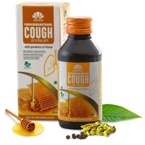 Buy Pankajakasthuri Cough Syrup With Honey In Uk Usa At Healthwithherbal