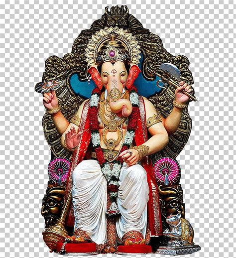 Mumbai Lalbaugcha Raja Ganesha Hanuman Ganesh Chaturthi PNG, Clipart ...