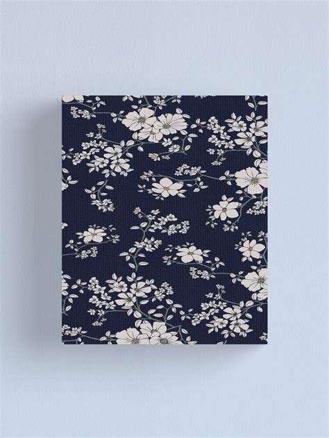 Floral Printed Pattern Canvas Print