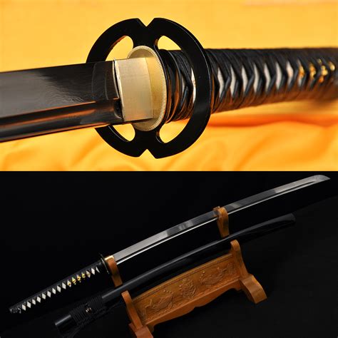 Hand Made Japanese Musashi Katana Sword Damascus Steel Full Tang Blade