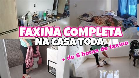 DIA DE FAXINA PESADA NA CASA TODA Limpeza e organização Dona de casa