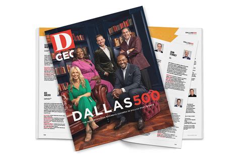 D Ceo Releases The 2024 Edition Of The Dallas 500 D Magazine