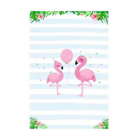 Flamingo Invitation Free Low Cost Birthday Templates