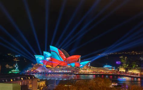 Sydney Opera House - Lighting The Sails on Behance