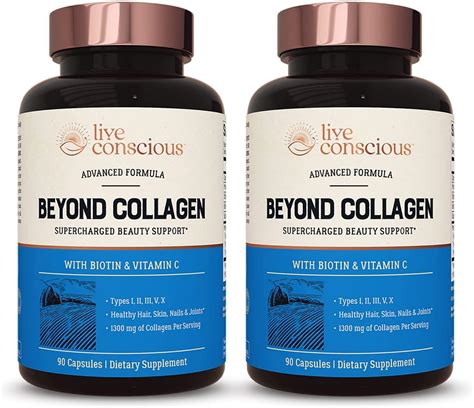 Live Conscious Collagen Peptides And Magwell Magnesium Zinc