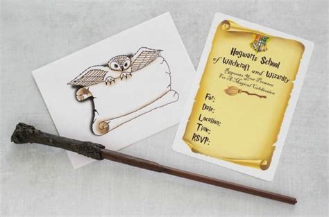 Harry Potter Invitations (free printables) | Fun Money Mom