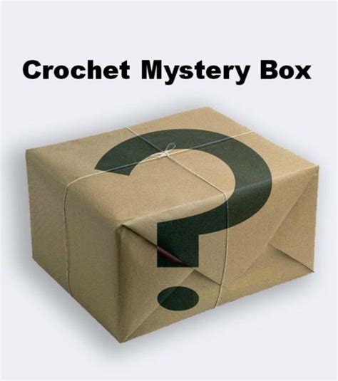 Mystery Box Of Crochet Items