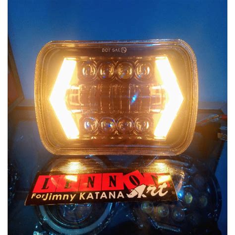 Jual Headlamp Head Lamp Lampu Utama Kotak Daymaker In Suzuki Jimny