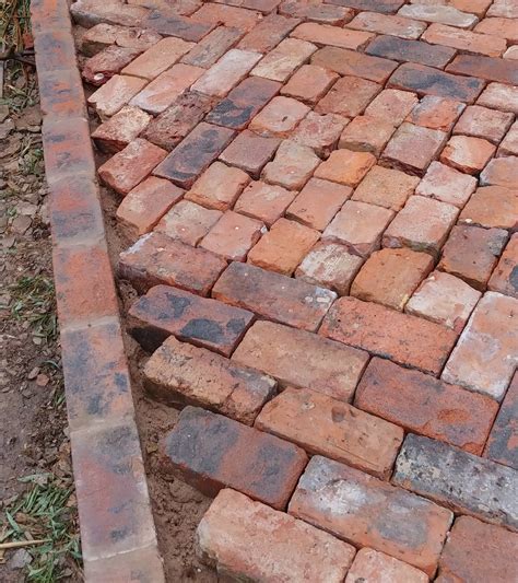 How To Lay A Patio From Reclaimed Bricks Alice De Araujo