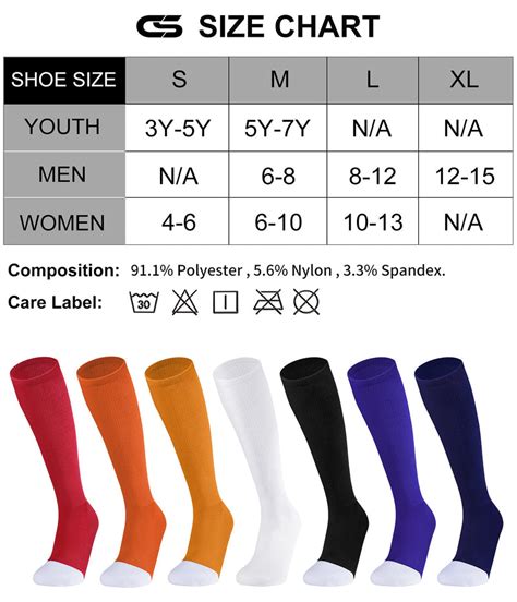 Cs Celersport 2 Pack 3 Pack Baseball Softball Soccer Socks For Youth