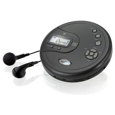 GPX Portable CD Player with FM Radio and 60-Second Anti Skip-PC332B - The Home Depot