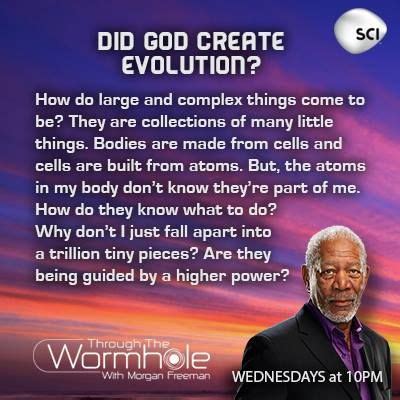 Morgan Freeman in 'Through The Wormhole' | Wise guys, Quantum physics ...