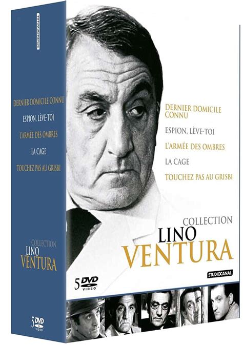 Coffret lino ventura l armée des ombres dernier domicile connu