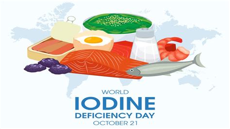 World Iodine Deficiency Disorders Prevention Day Promoting Iodine