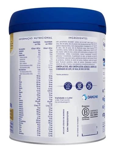 6 Latas Fórmula Infantil Aptamil Profutura 2 Danone 800 Gr R 498 em