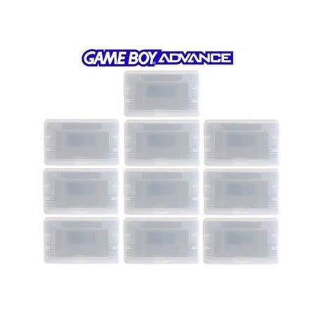 X Boitiers De Protection Cartouche Nintendo Game Boy Advance Envoi