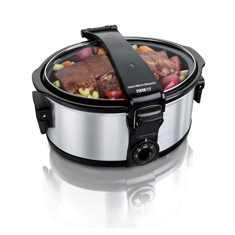 Hamilton Beach Stay Or Go 6 Quart Portable Slow Cooker Reviews Wayfair