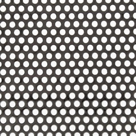 25mm Round Hole Mild Steel Perforated Mesh Metal Sheet 4mm Pitch 15mm Thick The Mesh Company