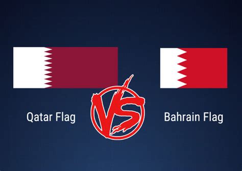 Qatar flag vs Bahrain flag - Flagsmore.com