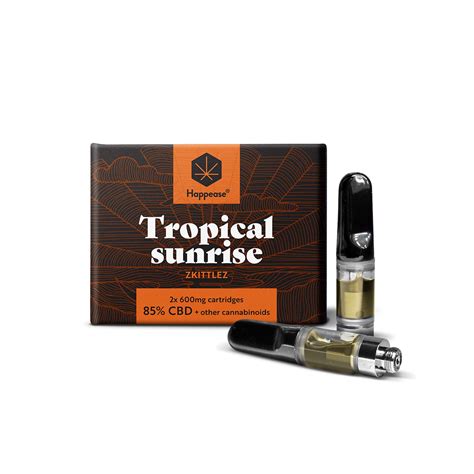 Happease Vape Cartridge Tropical Sunrise CBD HOUSE Spain