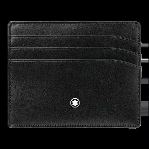 Montblanc Meisterst Ck Card Holder Black Worldshop