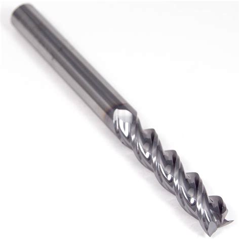 NIAGARA Carbide Square End Mill 3 8 3FL TiCN 61647 Dan S Discount Tools