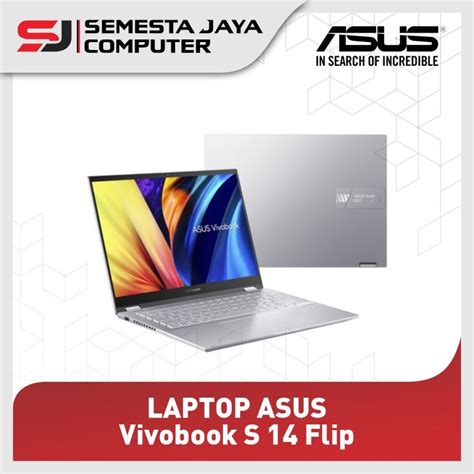 Jual ASUS Vivobook S 14 Flip OLED TP3402ZA OLEDS551 Intel I5 8GB 512GB