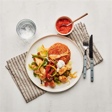 Paprika Geschnetzeltes Mit Scharfem Reis ALDI Rezeptwelt