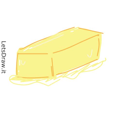 How To Draw Stick Of Butter Letsdrawit