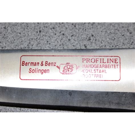 A Cased 8 Piece Knife Set By Berman Benz Of Solingen