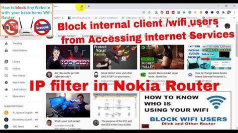 IP Filter In Nokia Router Technical Hakim Block Internal Client