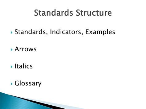 standards powerpoint    id