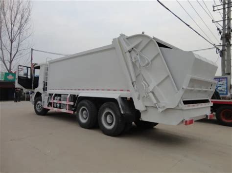 Shacman Cbm M Garbage Compactor Truck X Ton Compressed Garbage