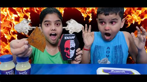 WORLD S HOTTEST JOLO CHIP EATING CHALLENGE Unboxing Eating The