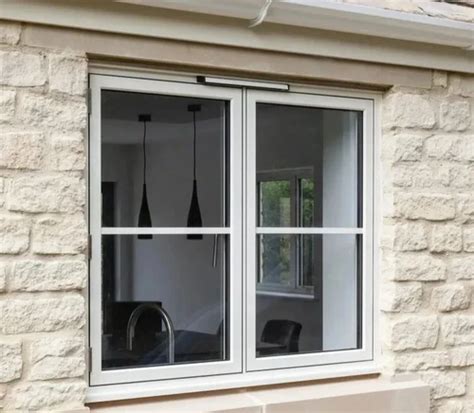 White UPVC 6 Mm Double Open Casement Window At Rs 650 Sq Ft In