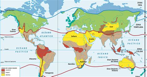 Zonas climáticas de la Tierra