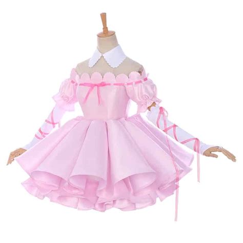 Shugo Chara Utau Hoshina Utau Tsukiyomi Pink Dress Cosplay Costume