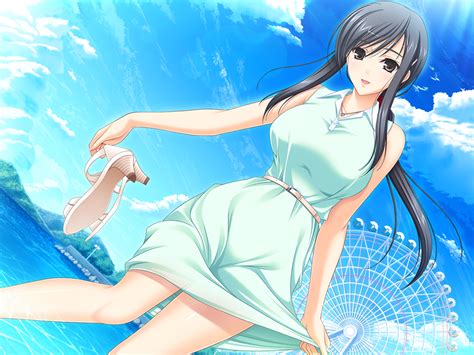 Anime Picture 1024x768 With Walkure Romanze Hiiragi Ayako Long Hair