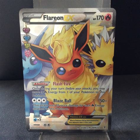 Flareon Ex Generations Rc28 English Near Mint Tcgx