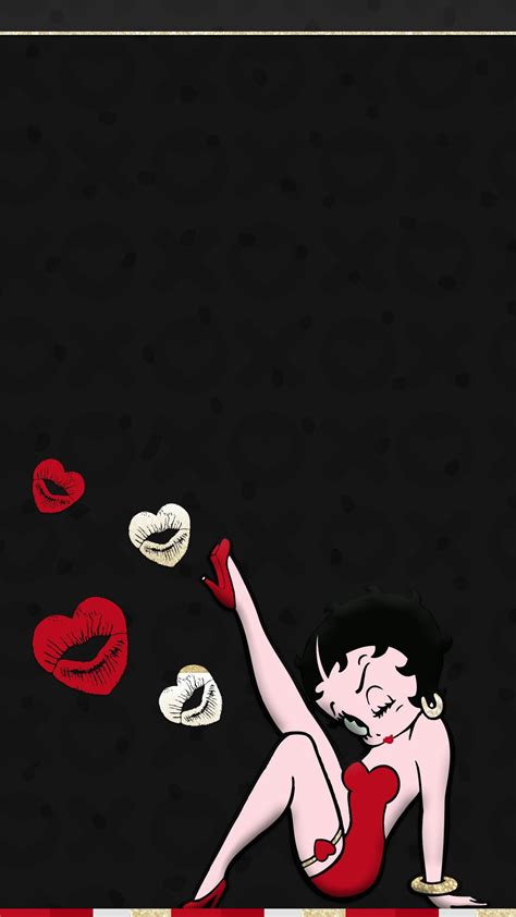 Wallpaper Bety Boop Black Betty Boop Betty Boop Art Betty Boop