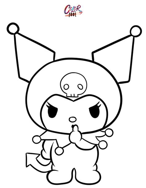 30 Kuromi Coloring Pages Free Printable Pdfs