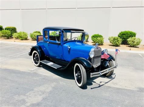 1928 Ford Model A Special Deluxe Coupe â€œsouthern Californiaâ€ Rumble