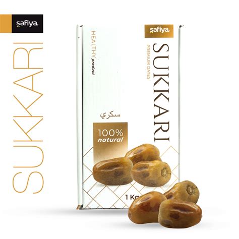 Jual Safiya Kurma Sukari 1 Kg Sukkari King Dates Original Shopee