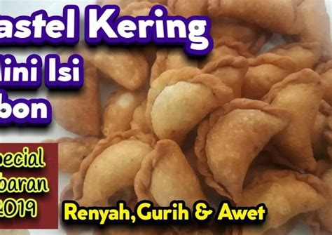 Cara Membuat Pastel Kering Isi Abon Renyah Dan Gurih