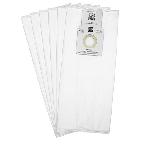 New Kenmore 53294 Style O Hepa Cloth Vacuum Bags For Kenmore Upright Vacuum Cleaners 53294 Pack