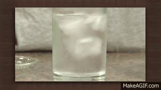 Water vapour turns into liquid droplets when cooled | Condensation | Physics on Make a GIF