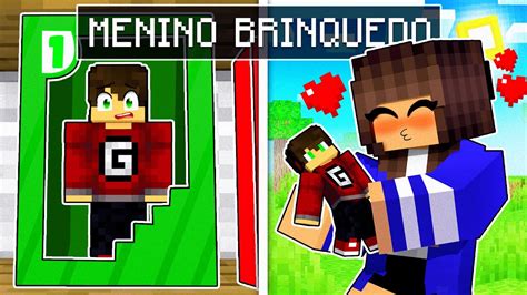 Menina Se Apaixonou Por Um Garoto Brinquedo No Minecraft Youtube