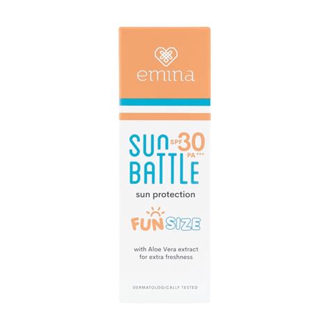 Jual Emina Sun Battle Spf 30 Pa Fun Size 23ml Shopee Indonesia