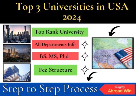 Top 3 Universities In USA 2024 Abroad Win