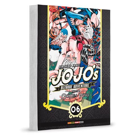 Jojo S Bizarre Adventure Parte Golden Wind Vol Shopee Brasil